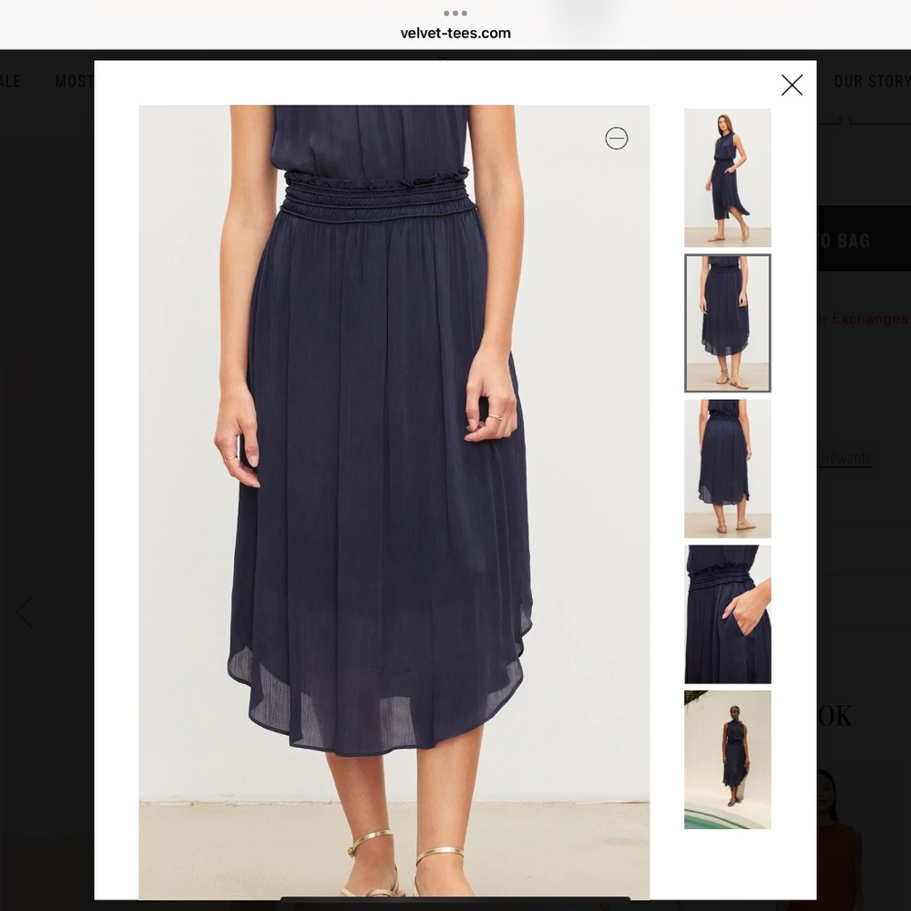 Velvet Dimi Skirt in Size S